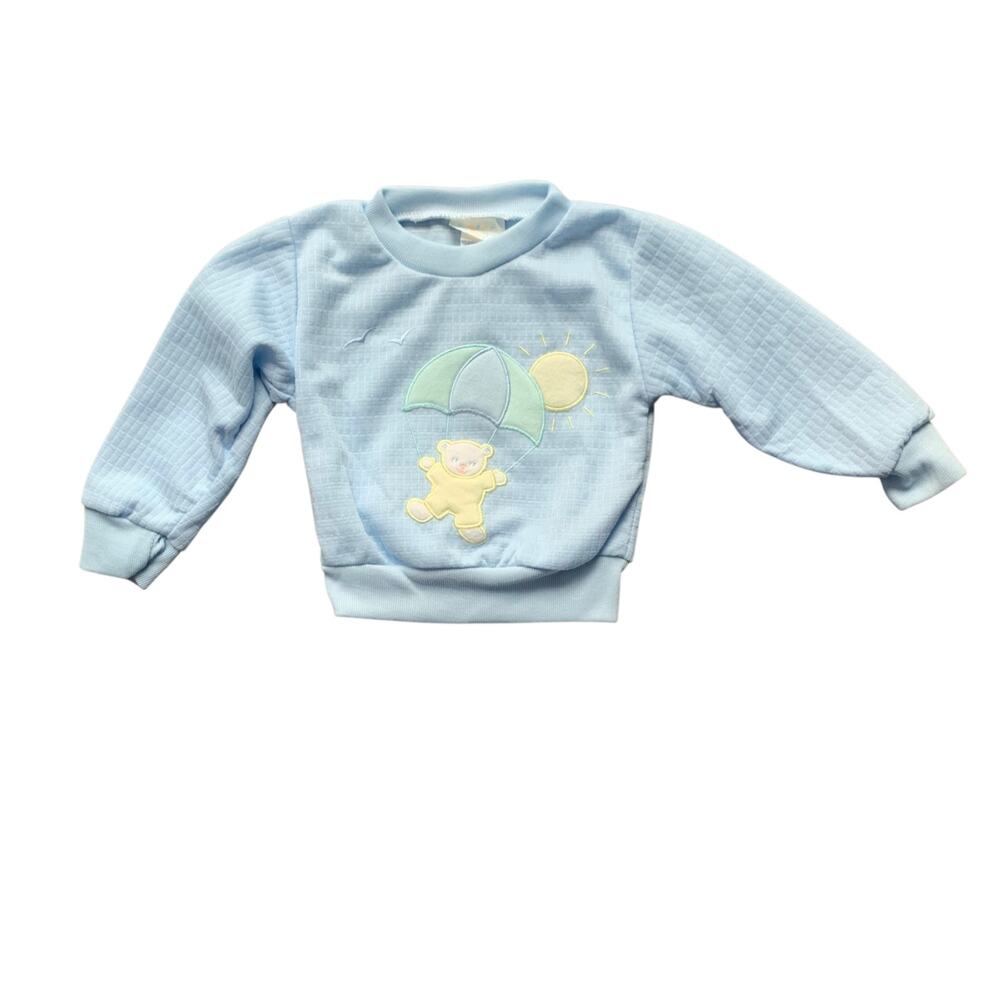 Vintage Bear Blue Sweatshirt
